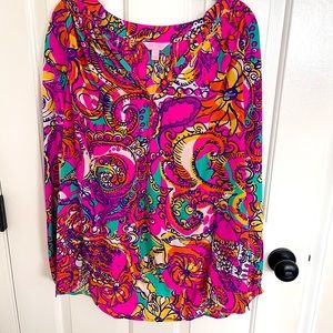 Lilly Pulitzer Elsa Top - Print